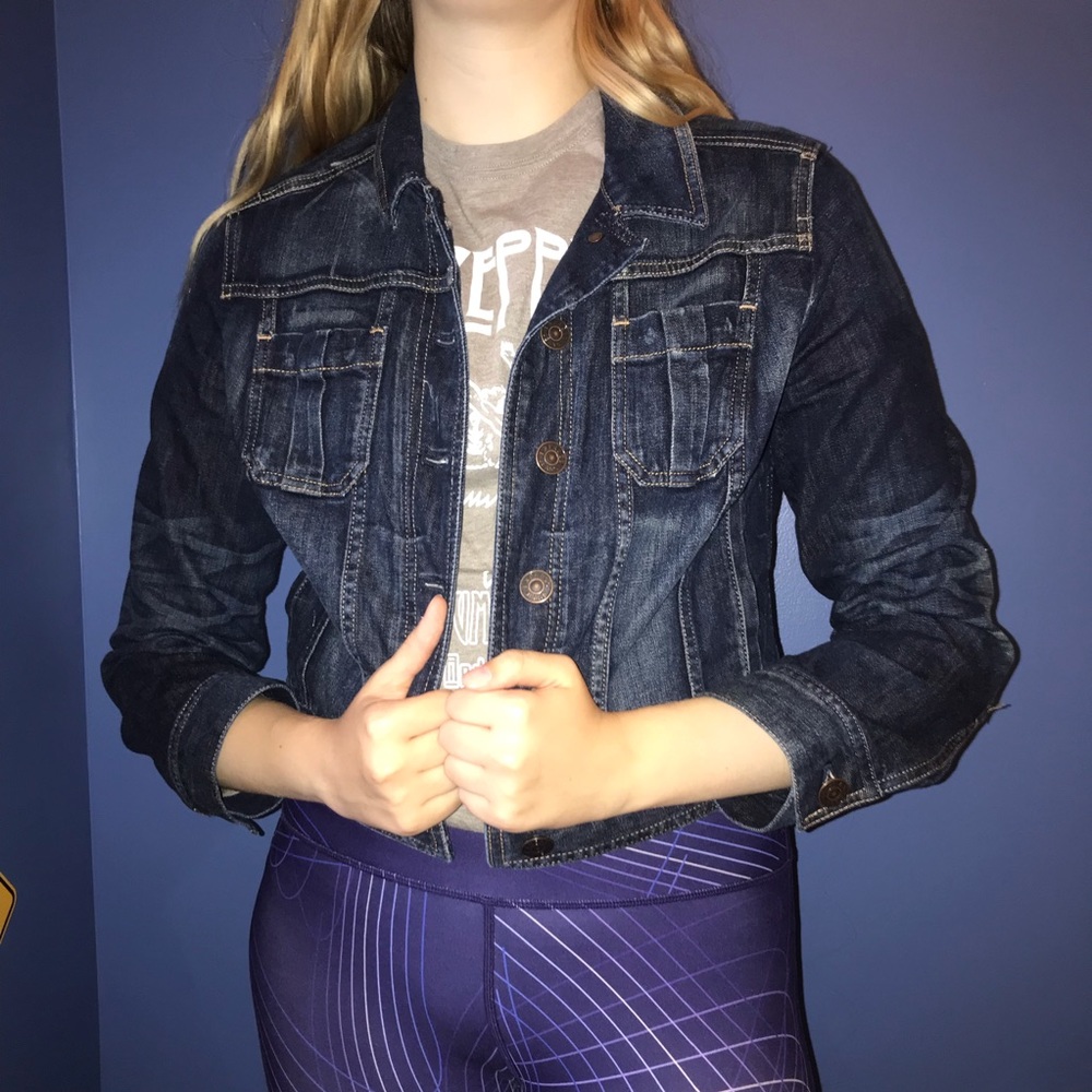 Denim Jacket- Dark Wash